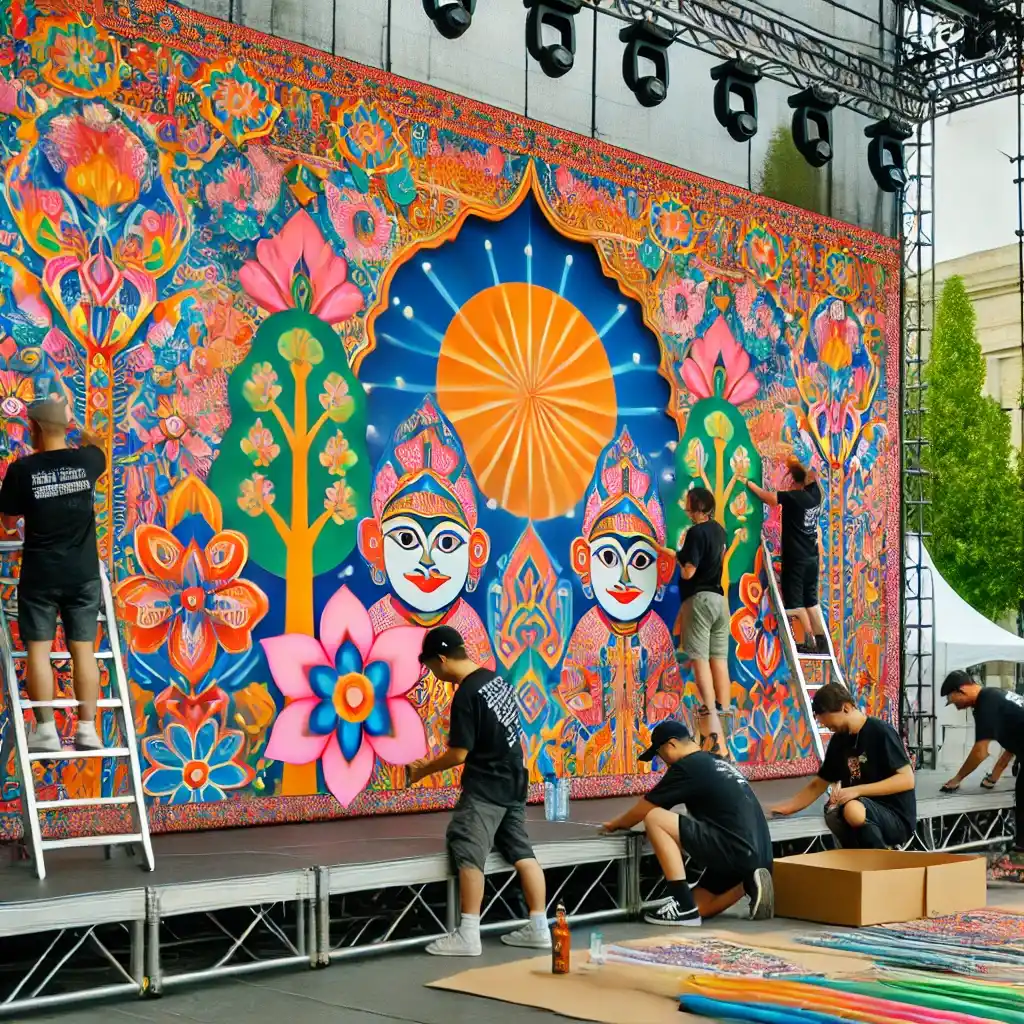 sewa backdrop acara surabaya